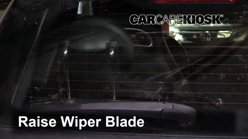 2013 Fiat 500 Abarth 1.4L 4 Cyl. Turbo Windshield Wiper Blade (Rear) Replace Wiper Blade